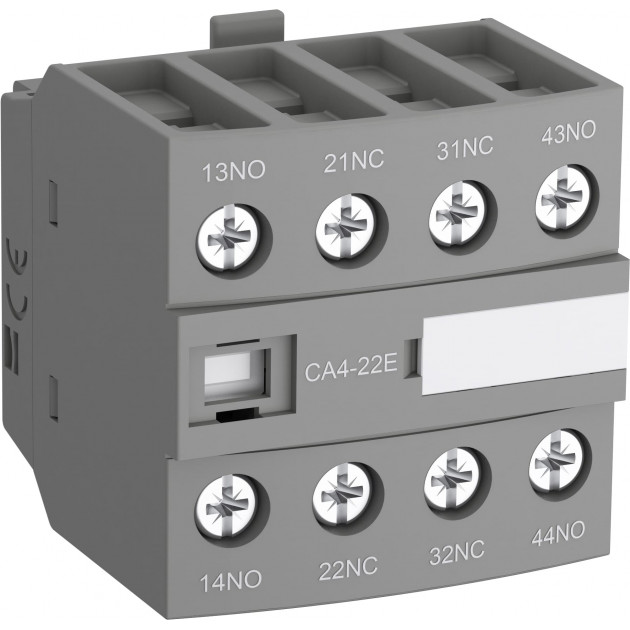 Блок-контакт фронтальный ABB CA4-22M (2NO+2NC) для AF09...AF16, 4A-AC15