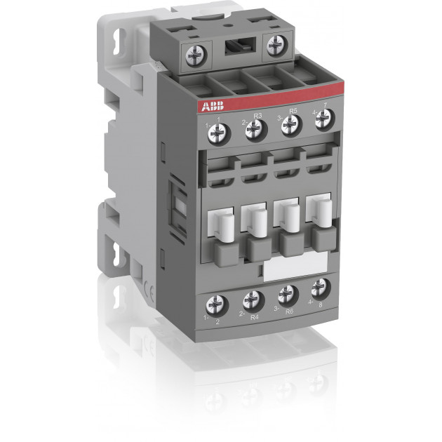 Контактор ABB AF09-22-00-11 24...60VAC/DC, 2NO+2NC 9A(25A-AC1) 4kW, без всп.контакт