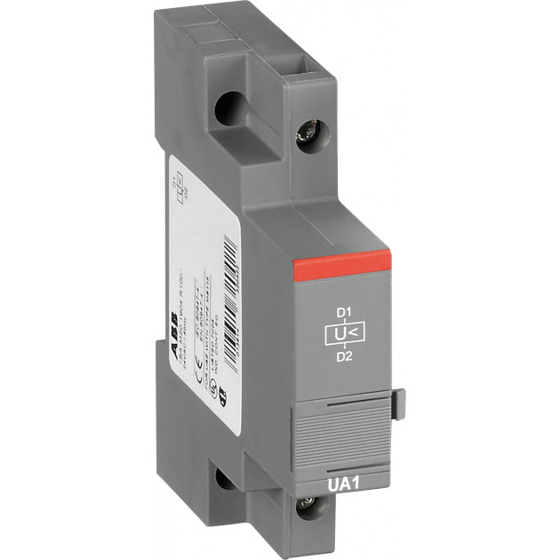 Расцепитель мин. напряжения ABB UA1-230 для MS116...MS165 MO132(165), 230VAC монтаж слева