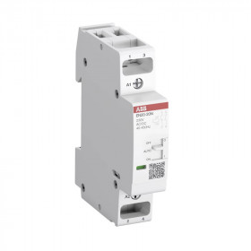 Контактор модульный ABB EN20-20N-06, 20A, 2NO, 230VAC/DC, 1M, c рычагом управления