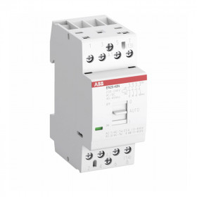 Контактор модульный ABB EN25-40N-06, 25A, 4NO, 230VAC/DC, 2M, c рычагом управления