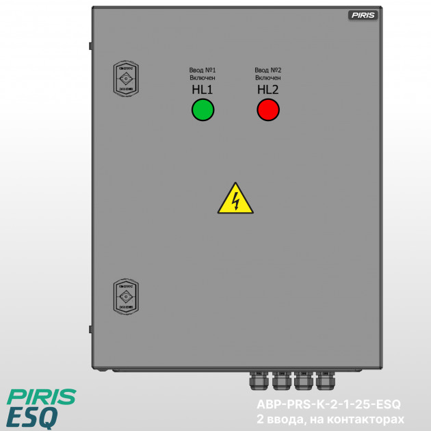 Шкаф АВР 25А, на контакторах, 2 ввода, ESQ