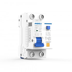 Диф. автомат Andeli ADB3LE-63D-C 1P+N 20A 30mA 6kA тип AC х-ка С, 2М