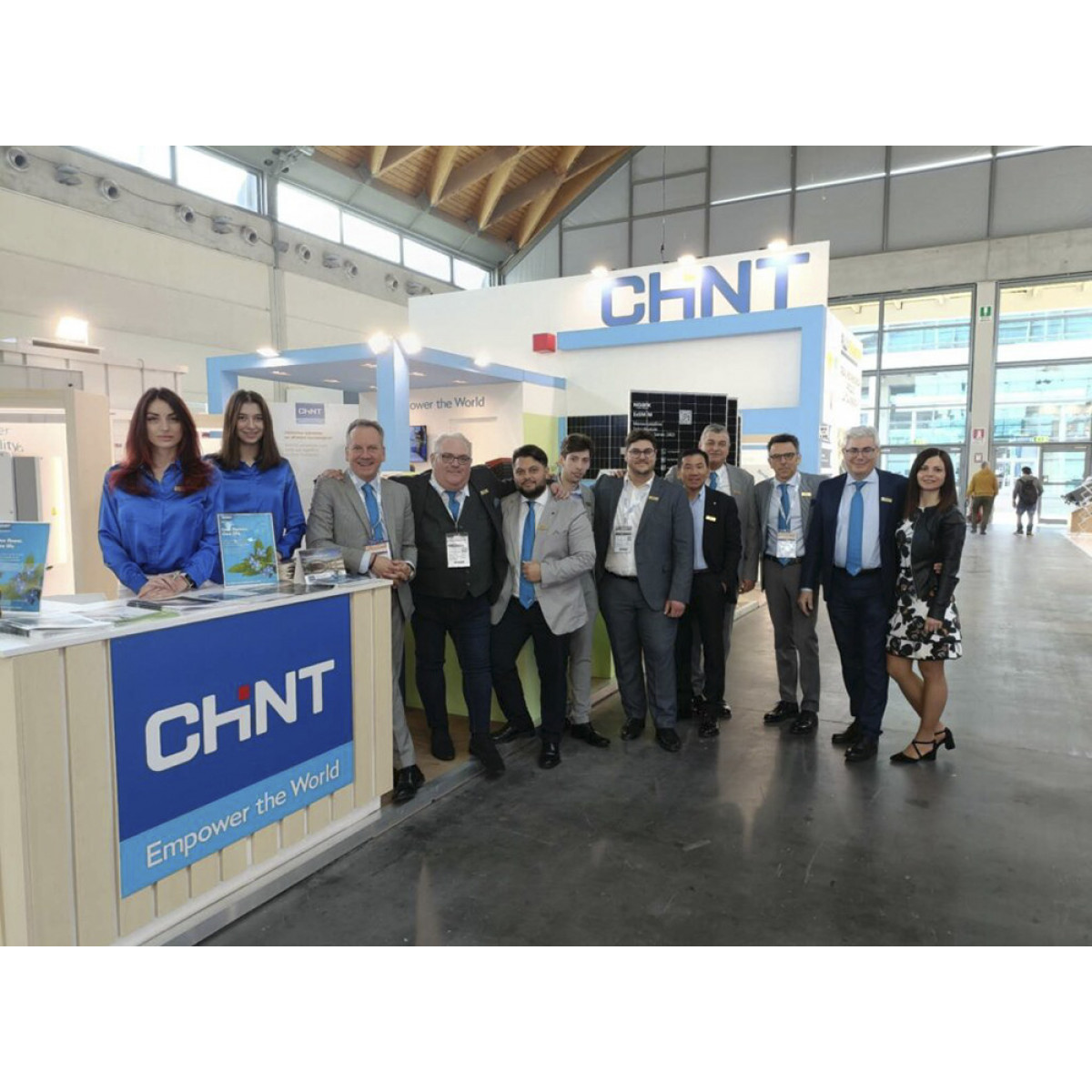 Компания CHINT представила решения для фотоэлектрических систем на выставке K.EY в Италии