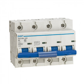 Автоматический выключатель DZ158 4P 80А 10кА х-ка (8-12In) (R) (CHINT)