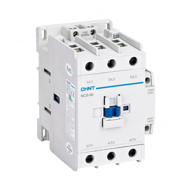 Контактор CHINT NC8-80/W 3P 80А AC/DC (24~60В) (R)