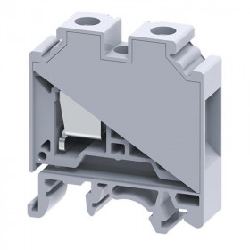 Клемма проходная CTS16UBU /12x43mm, винтовая, 2 присоед., 16mm2, 76A, 1000V, синяя