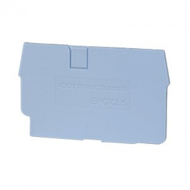 Крышка концевая ConnectWell EPCX2.5 /1,5mm, для клемм CX2.5,CXG2.5,CP2.5,CPG2.5, серая