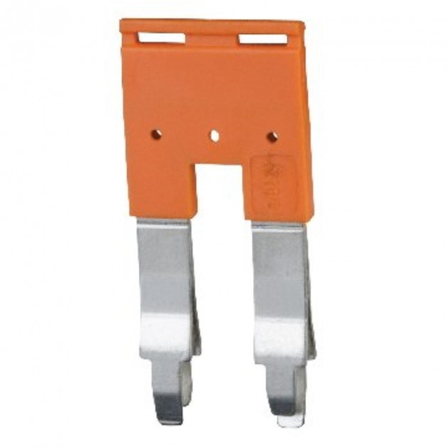 Перемычка ConnectWell JX6/2 на 2 полюса, для клемм CX,CP 8mm, 41A, оранжевая