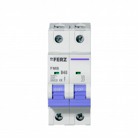 FMB-B 6kA 2P 40 х-ка B Автоматический выключатель FERZ
