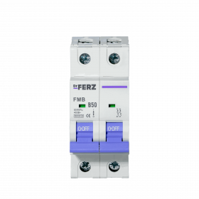 FMB-B 6kA 2P 50 х-ка B Автоматический выключатель FERZ