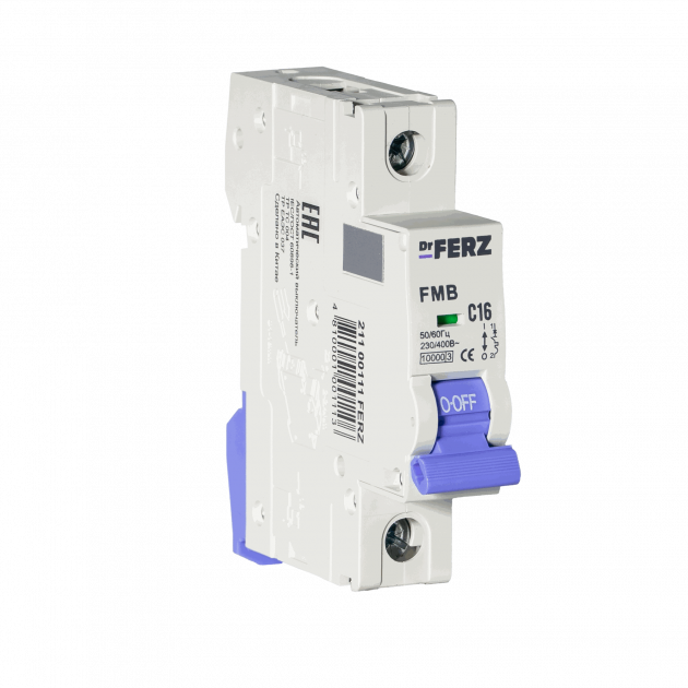 FMB-C 10kA 1P 16 х-ка C Автоматический выключатель FERZ