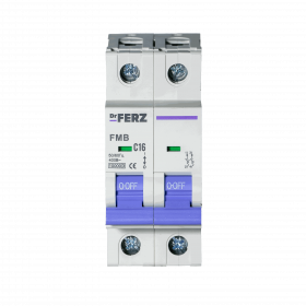 FMB-C 10kA 2P 16 х-ка C Автоматический выключатель FERZ