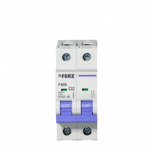 FMB-C 10kA 2P 32 х-ка C Автоматический выключатель FERZ