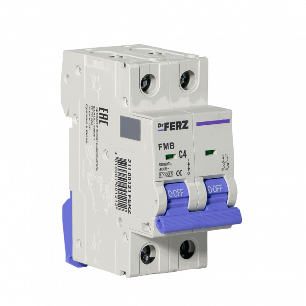 FMB-C 10kA 2P 04 х-ка C Автоматический выключатель FERZ