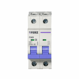 FMB-C 10kA 2P 06 х-ка C Автоматический выключатель FERZ