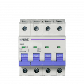 FMB-C 10kA 4P 04 х-ка C Автоматический выключатель FERZ