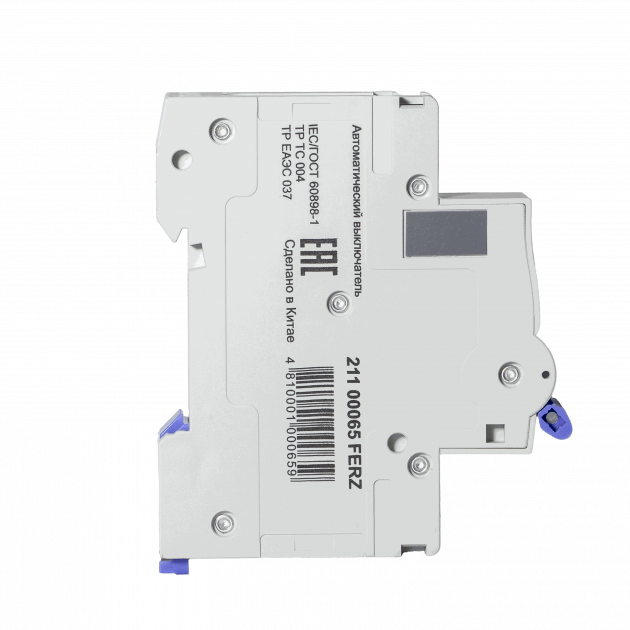FMB-C 6kA 1P 63 х-ка C Автоматический выключатель FERZ