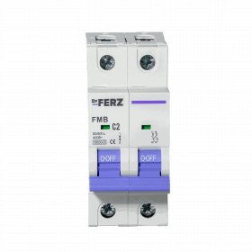 FMB-C 6kA 2P 02 х-ка C Автоматический выключатель FERZ