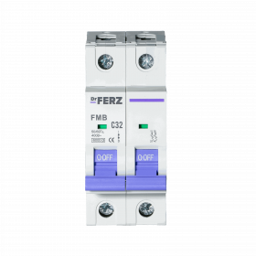 FMB-C 6kA 2P 32 х-ка C Автоматический выключатель FERZ