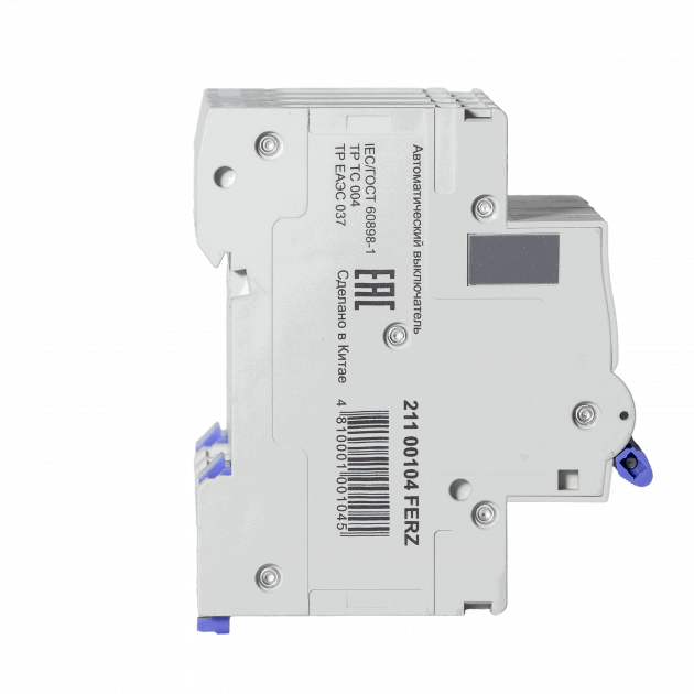 FMB-C 6kA 4P 63 х-ка C Автоматический выключатель FERZ