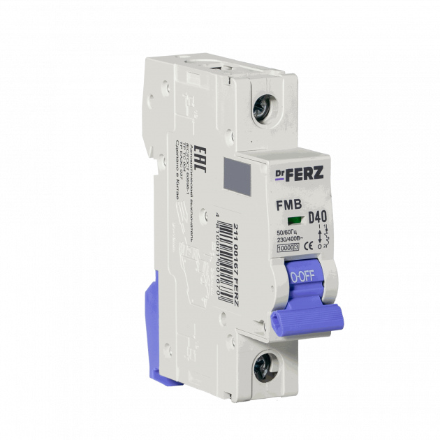 FMB-D 10kA 1P 40 х-ка D Автоматический выключатель FERZ