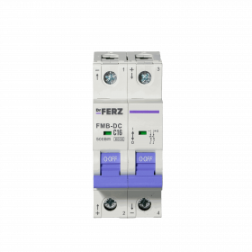 FMB-DC 6kA 2P 16 х-ка C, DC500В Автоматический выключатель FERZ