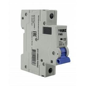FMB-D 10kA 1P 25 х-ка D Автоматический выключатель FERZ