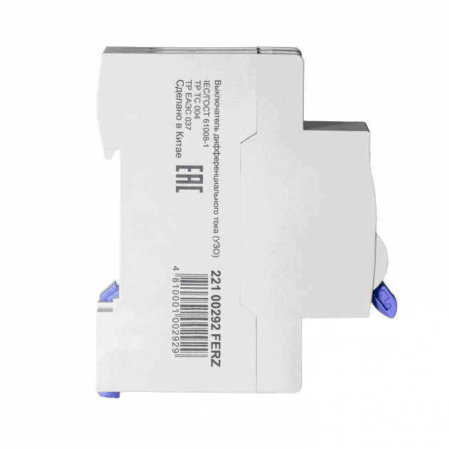 FMC-1P+N 63A 30mA 6kA тип AC, 2M УЗО FERZ