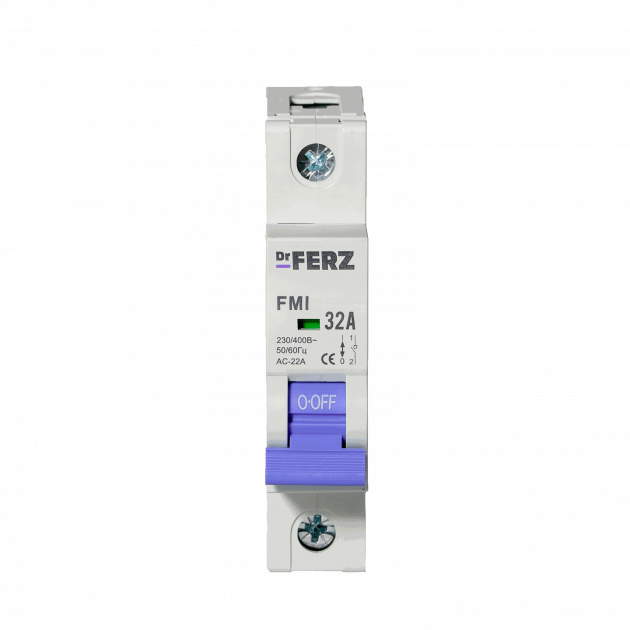 FMI-1P 25A Модульный выключатель нагрузки FERZ