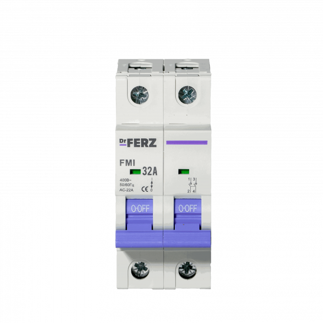 FMI-2P 32A Модульный выключатель нагрузки FERZ