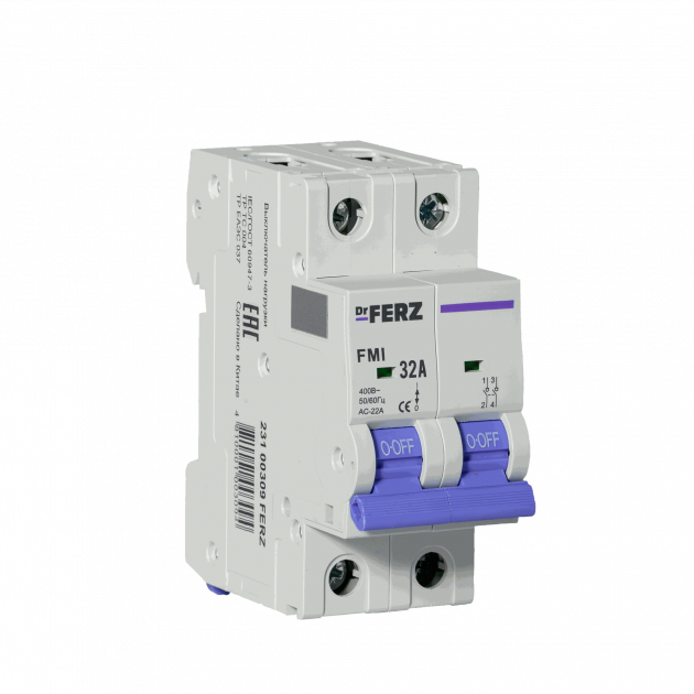 FMI-2P 32A Модульный выключатель нагрузки FERZ