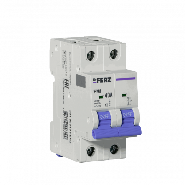 FMI-2P 40A Модульный выключатель нагрузки FERZ