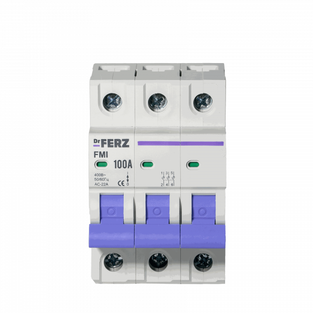 FMI-3P 100A Модульный выключатель нагрузки FERZ