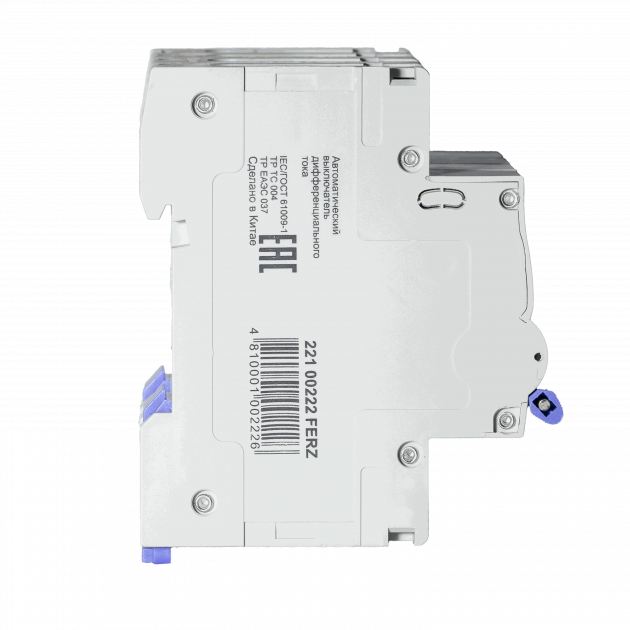 FMO-EL-3P+N 25A 30mA 6kA тип AC, х-ка C, 4M Диф. автомат FERZ