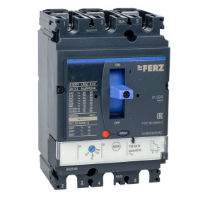 Авт. выкл. FERZ CNSX-N-100-TM-D/3P 32А 50кА с рег. термомаг. расцепителем