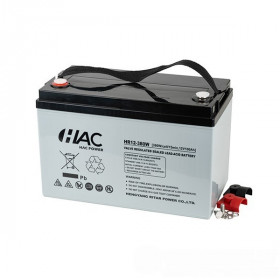 Батарея аккумуляторная HAC HR12-280W, F11(M6), 12V/75Ah, 260х169х211(218) ДxШxВ, 24.5 кг, 15 лет