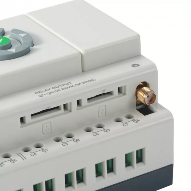 Программируемый логический контроллер Rievtech PR-26DC-DAI-RT-4GWIFI, 12_24VDC, 16DI(12AI), 2TO, 8RO, RTC, SD, RS485, Ethernet, 2G/4G/GSM, Wi-Fi, ЖКИ