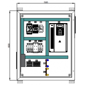 Шкаф управления с преобразователем частоты ШУ-ПЧ 7,5 кВт