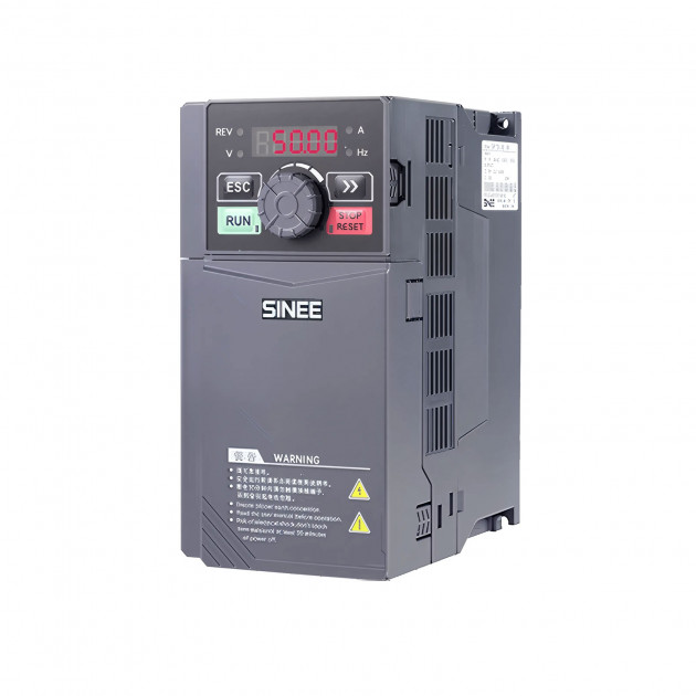 Преобразователь частоты SINEE EM730-1R5-2B, 1ф вход/3ф выход, 230VAC, 1.5kW, 8.0/8.5A, IP20, корп.A1