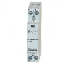 Модульный контактор Schrack DIN 20A по AC1, 230VAC 1НО+1НЗ контакт, 1модуль AMPARO