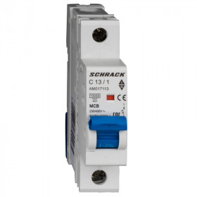Автоматический выключатель Schrack AM 10кА 1p C 13A