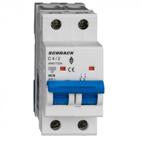 Автоматический выключатель Schrack AM 10кА 2p C 04A