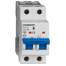 Автоматический выключатель Schrack AM 10кА 2p C 06A
