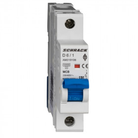 Автоматический выключатель Schrack AM 10кА 1p D 06A