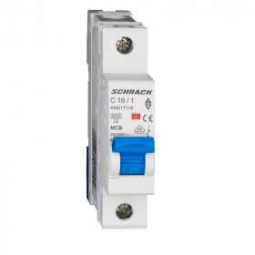 Автоматический выключатель Schrack AM 6кА 1p С 16A