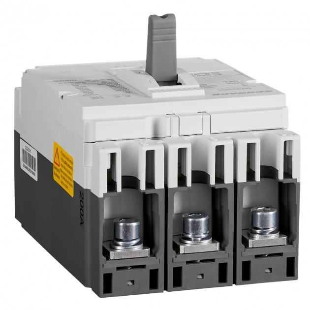 Авт. выкл. Schrack MX2-3- 36C-A250 In=200A, Iтр=0,7-1In, Iэр=5-10In, 3P, 36кА, ТМ расцепитель