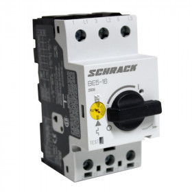 Автомат защиты электродвигателя Schrack BE5 3p 16,00A (10,00-16,00) 7,50кВт