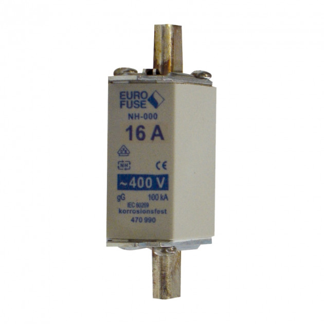 ISP000gG 16 плавкая вставка NH-000gL/gG 100A/016A AC400V/100kA с индикатором Combi