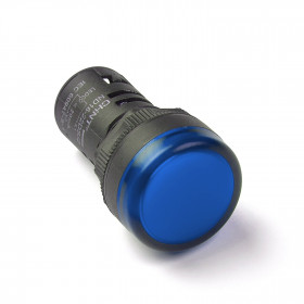 Сигнальная лампа CHINT ND16-22DS/4 синяя IP40 230В АС компактный корпус